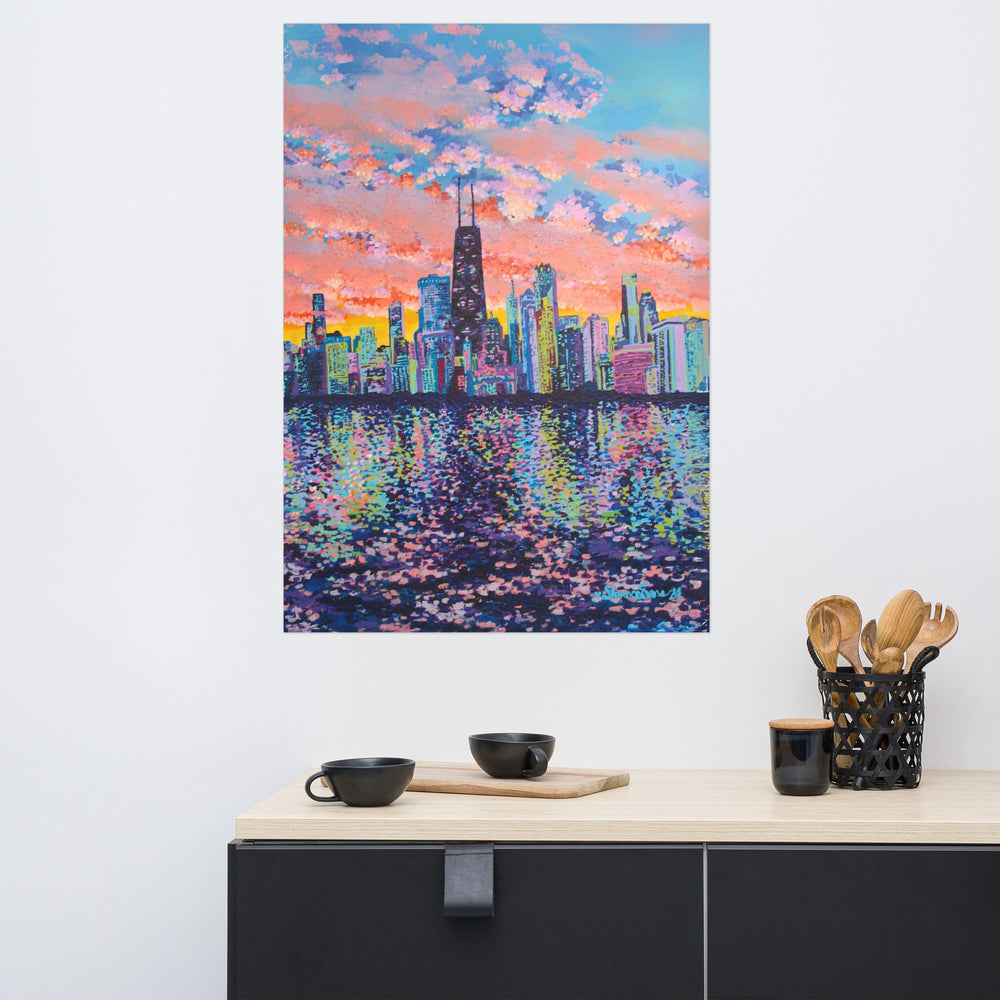 Chicago Symphony Art Print (centimeters)