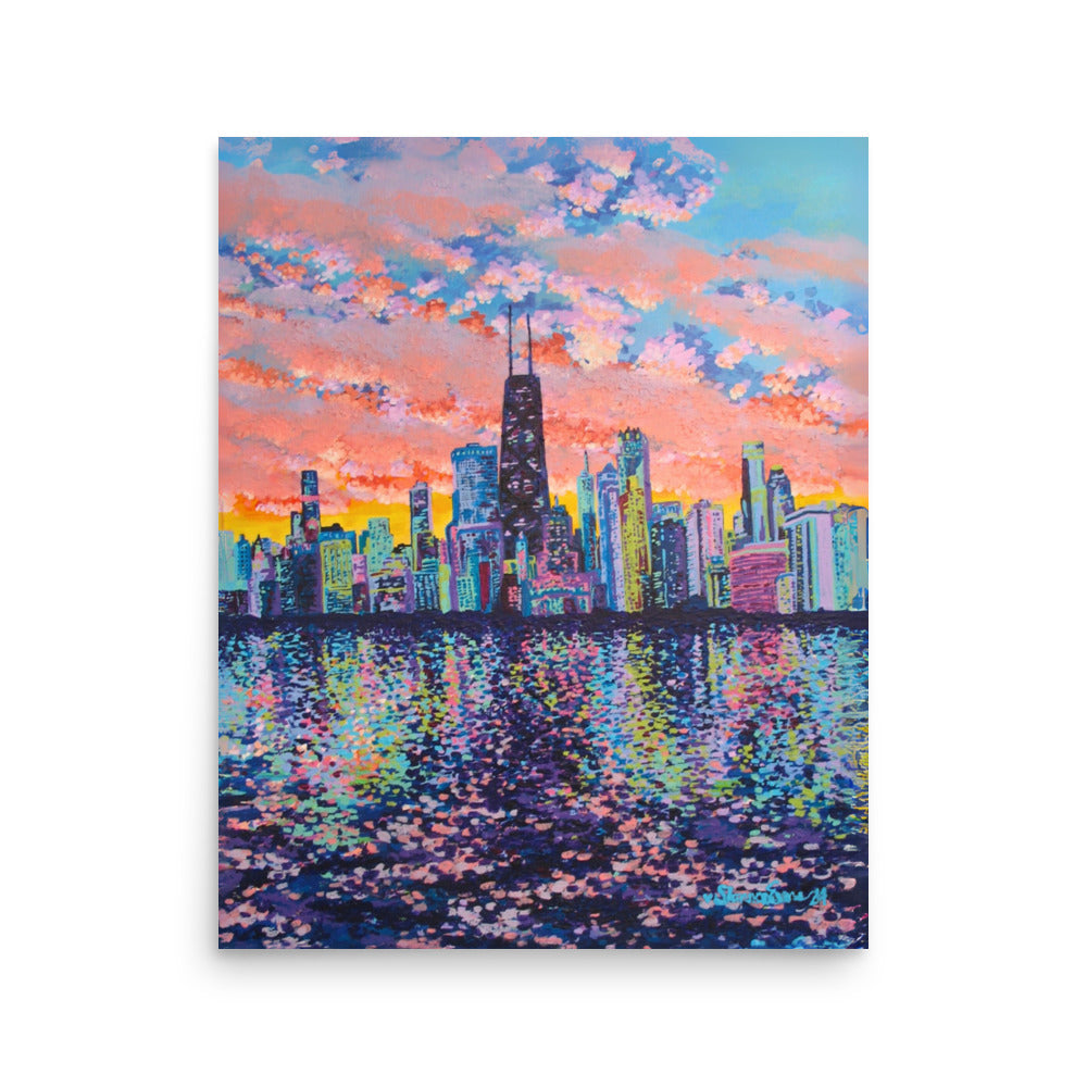 Chicago Symphony Art Print (inches)