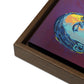 All The Things Framed Canvas Art Print