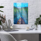 Boundary Glossy Metal Art Print