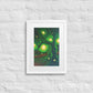 Where Do You Find Your Light? Framed Art Print with Custom Mat