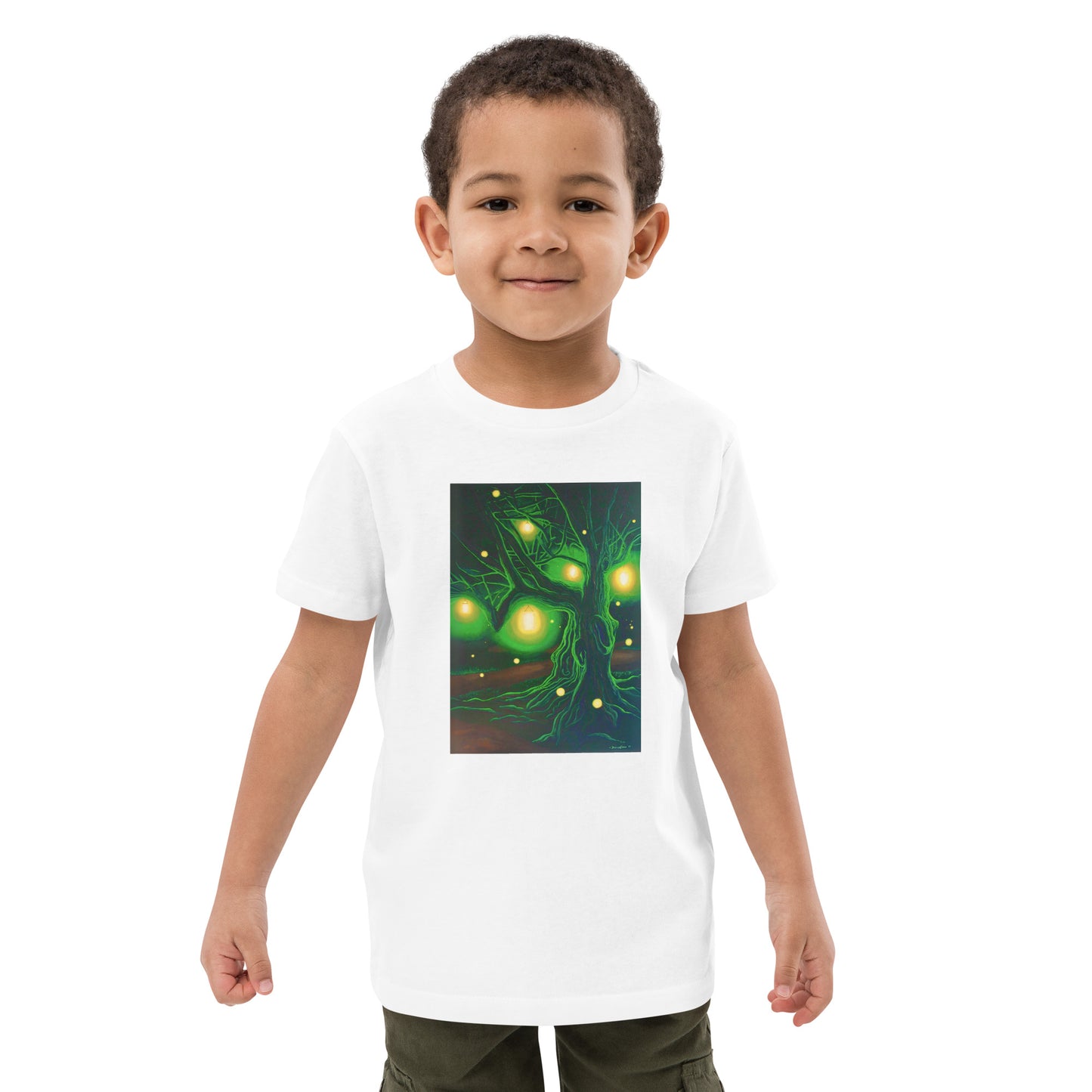 Where Do You Find Your Light? Kids Organic Cotton Tee