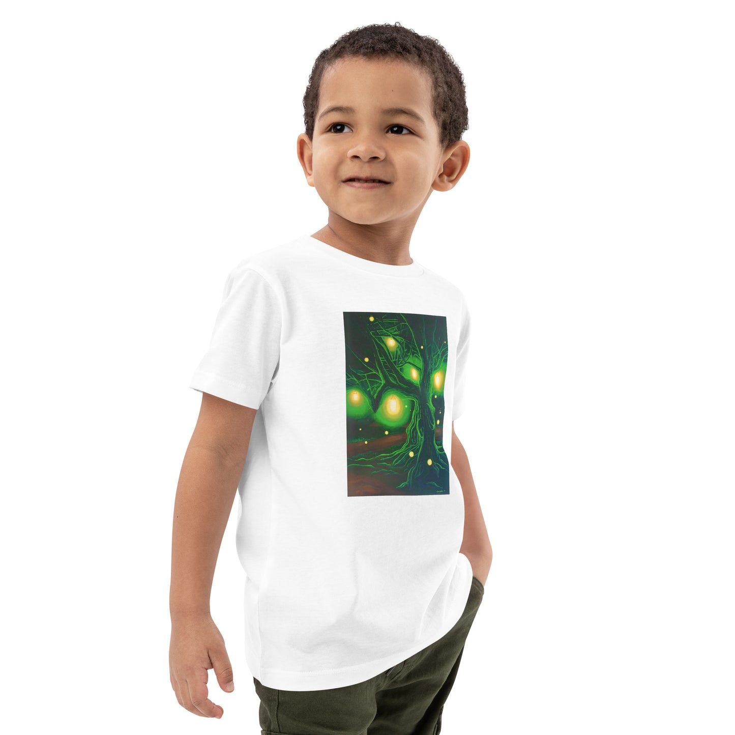 Where Do You Find Your Light? Kids Organic Cotton Tee