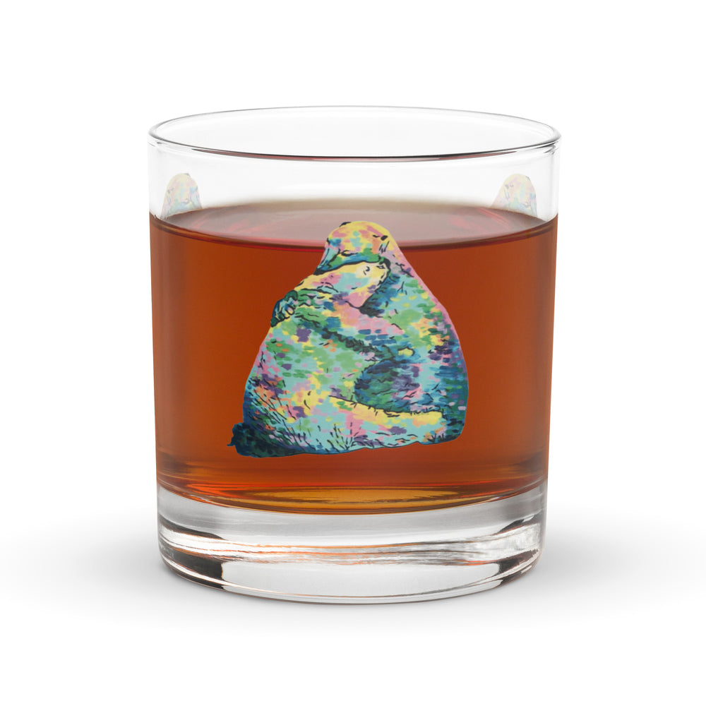 Bear Hug Rocks Cocktail Glass