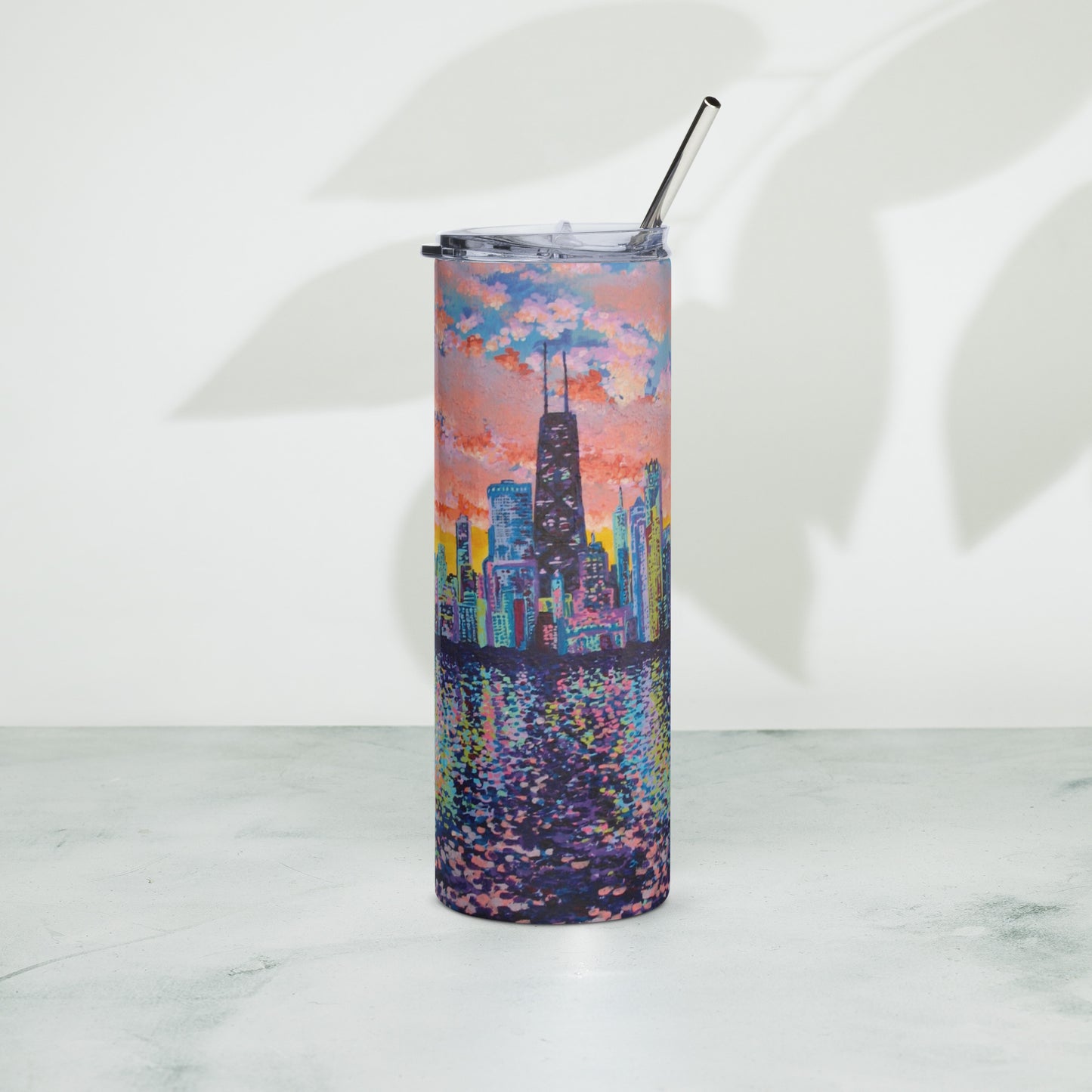 Chicago Symphony 20oz Stainless Steel Tumbler with Straw