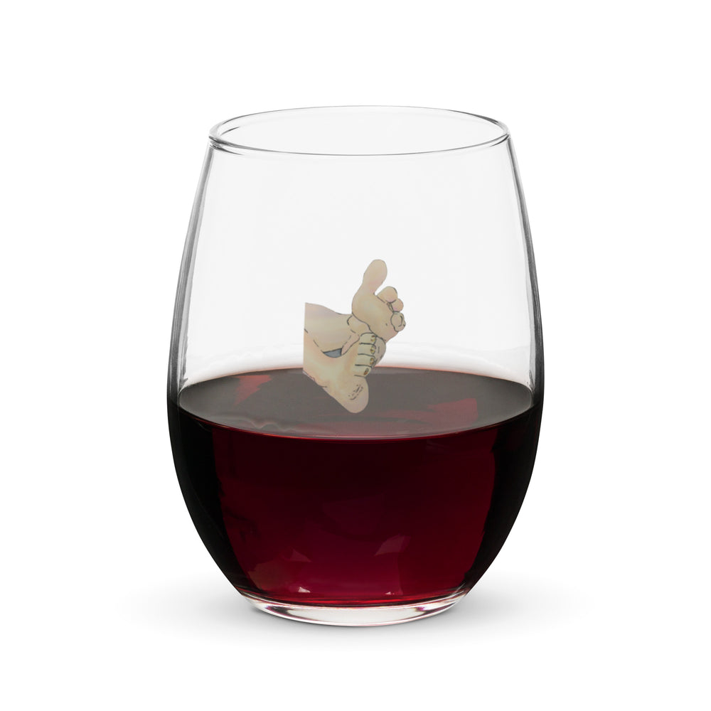 Golden Confection Stemless Wine Glass