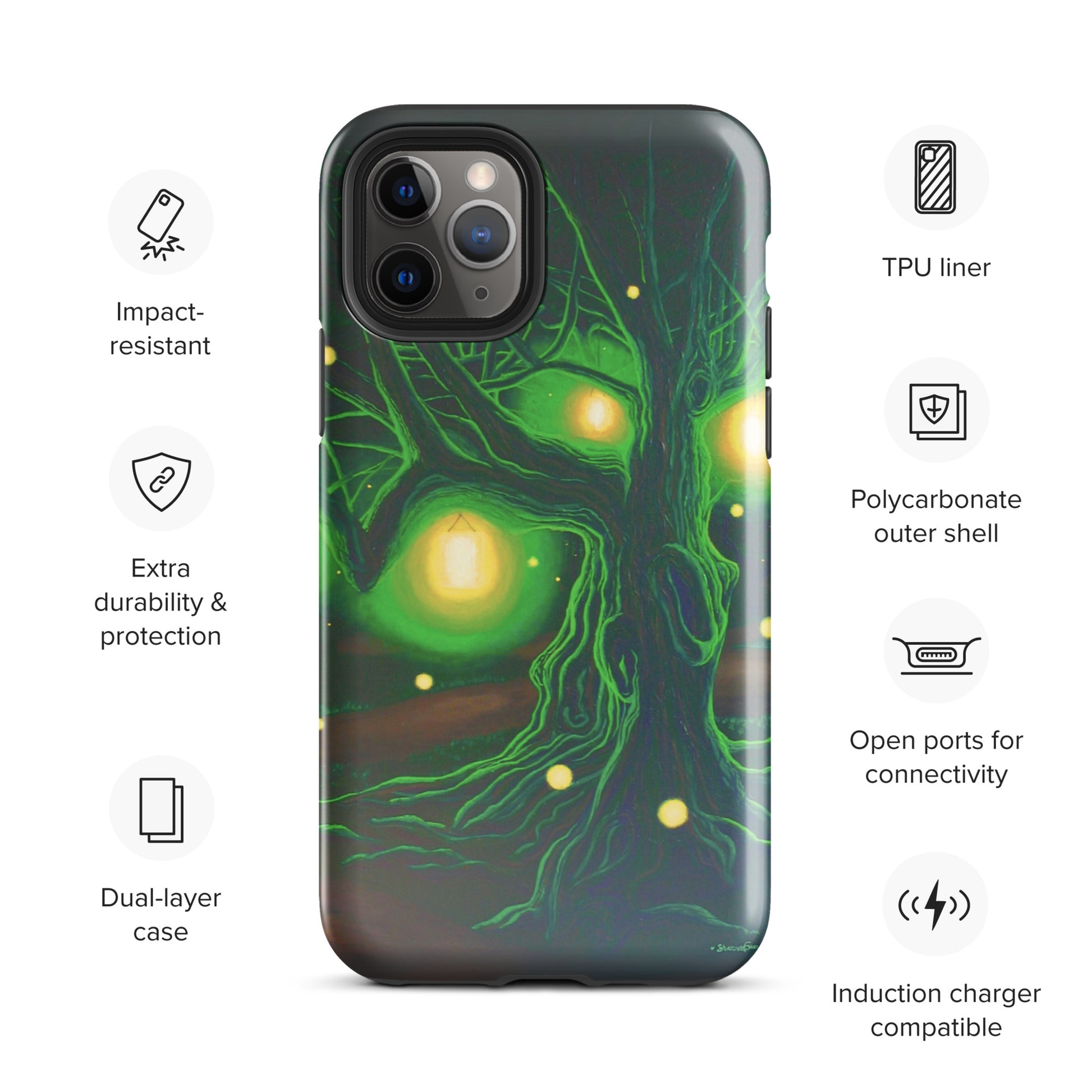 Tough Case for iPhone - rugged durable mobile case - from hand-painte Shannon Evans ART Tough Case for iPhone - rugged durable mobile case - from hand-painte Shannon Evans ART