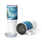 Bear Hug Stainless Steel Travel Mug with Lid - choice of 25 oz or 40 oz