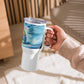 Bear Hug Stainless Steel Travel Mug with Lid - choice of 25 oz or 40 oz