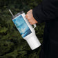 Bear Hug Stainless Steel Travel Mug with Lid - choice of 25 oz or 40 oz