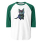 Blue Valentine 3/4 Sleeve Raglan Shirt