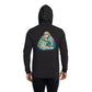 Bear Hug Premium Lightweight Zip Hoodie - Special Dual Design Edition (back image)