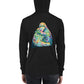 Bear Hug Premium Lightweight Zip Hoodie - Special Dual Design Edition (back image)