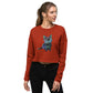 Blue Valentine Fleece Crop Sweatshirt