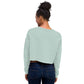 Blue Valentine Fleece Crop Sweatshirt