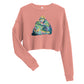 Bear Hug Fleece Crop Sweatshirt