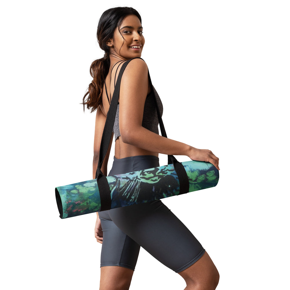 Blue Valentine Yoga Mat